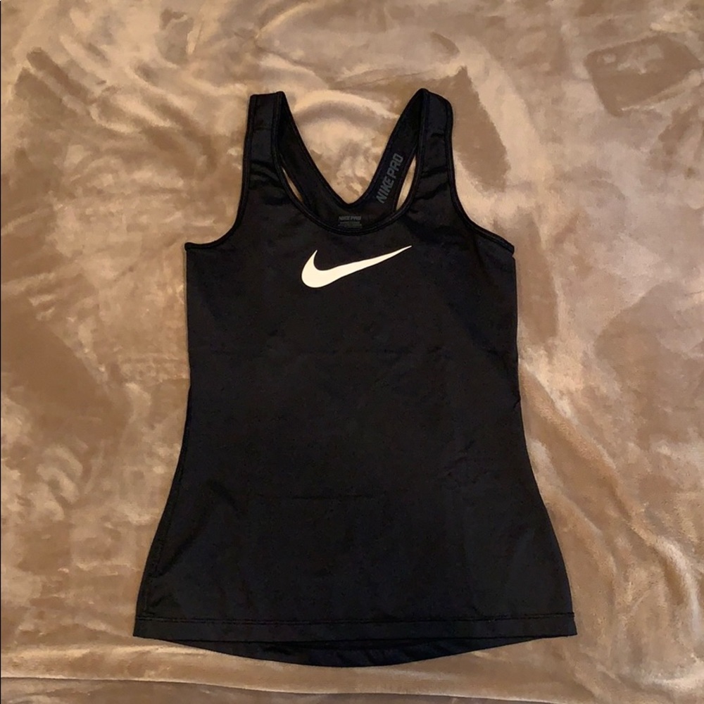 Black nike tank top
